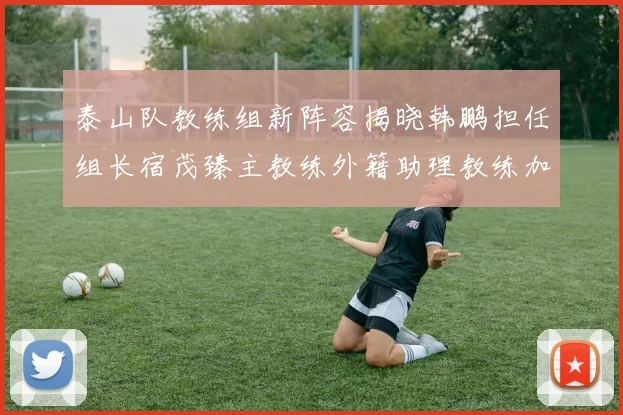 泰山队教练组新阵容揭晓韩鹏担任组长宿茂臻主教练外籍助理教练加盟